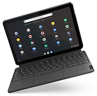 Laptop, tablet, touchscreen Lenovo Chromebook 10.1 “. Tastiera blu / grigia da 64 GB QWERTZ tedesca