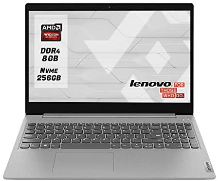 Notebook Lenovo Ideapad Silver Pc portatile cpu Amd A4 3020 Display 15.6” Ram 8Gb Ddr4 SSd M.2 256 Gb NVMe,Hdmi,Wi fi,Bluetooth,Windows 10 Professional