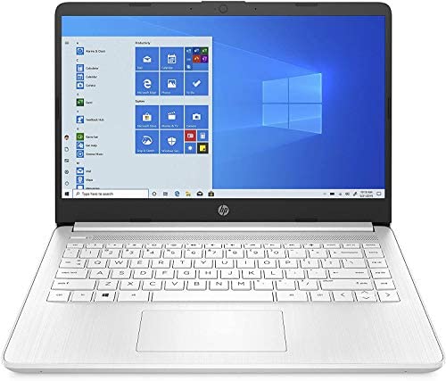 HP – PC 14s-fq0038nl Notebook, AMD 3020e, RAM 4 GB, SSD 64 GB, Grafica AMD Radeon, Windows 10 Home S, Schermo 14″ HD SVA, USB-C, HDMI, Webcam TrueVision 720p, RJ-45, bianco