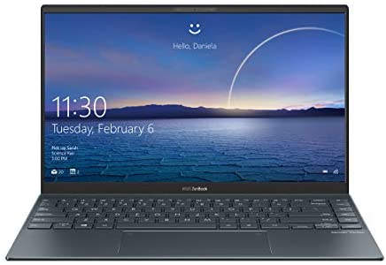 ASUS Zenbook 13 UM325UA#B08CKR44XN, Notebook in alluminio, Monitor 13,3″ FHD Glossy OLED, AMD Ryzen 7 5700U, RAM 8GB, 512GB SSD PCIE, Windows 10 Home, Grigio scuro