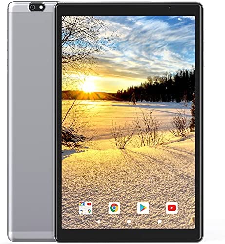 BENEVE Tablet 10 Pollici Octa-Core Tablet PC,Android 10,2GB RAM + 32GB ROM (TF 128GB),Batteria 5000mAh, Fotocamera 8MP,1280 * 800 IPS HD,WIFI,Bluetooth,GPS,USB Type-C(Grigio)