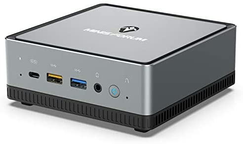 Mini PC Ryzen 5 PRO 2500U | 16 GB RAM 512 GB M.2 SSD | Radeon Vega 8 Graphics | Windows 10 Pro | Intel WIFI AX200 BT 5.1 | 4K HDMI Display USB-C | 2 x RJ45 Gigabit | 4 x USB 3.1| Piccolo Formato