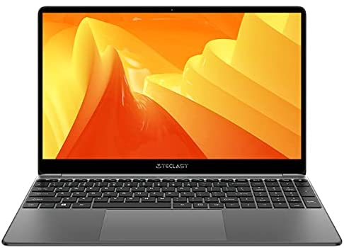 TECLAST F15S Notebook 15.6 pollici,PC Portatile Laptop 6GB RAM 128GB ROM(SSD 1 TB Espandibile),1920x1080FHD,fino a 2.4GHz,Intel J3455 Processore,Windows 10,USB3.0,Mini HDMI,5G WiFi,Bluetooth 4.2