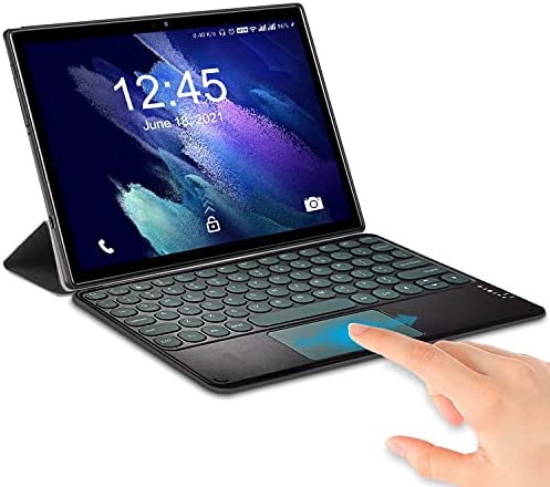 Tablet 10.1 Pollici,Android 10 Tablet con Octa-Core, 1200*1920 FHD+ IPS, 4G LTE+5G WIFI , 6GB RAM+64GB ROM, 512GB Espandibili, 6500mAh, Ttastiera | Fotocamera 8MP | GPS |OTG |Tablet in Offerta (nero)