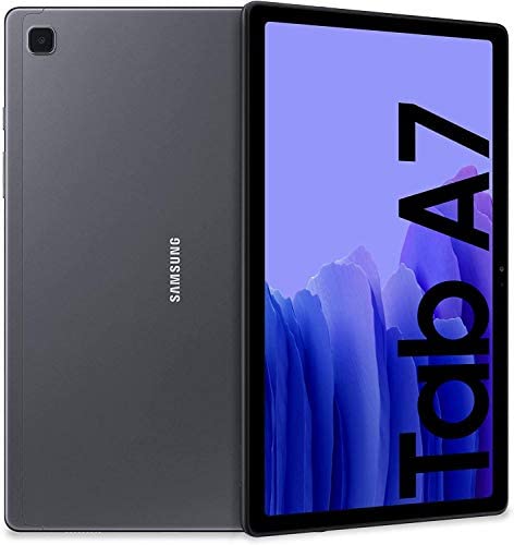 Samsung Galaxy Tab A7 Tablet, Display 10.4″ TFT, 64GB Espandibili Fino a 1TB, RAM 3GB, Batteria 7.040 mAh, Wi-Fi, Android 11, Fotocamera Posteriore 8 MP, Dark Gray [Versione Italiana]