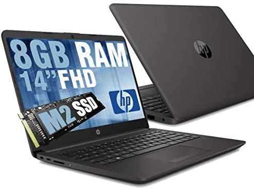 Notebook HP 240 G8 Portatile Pc Display 14″ Full HD IPS /Cpu Intel Dual Core N4020 Fino a 2.80Ghz /Ram DDR4 8GB /SSD M.2 256GB /Intel UHD Graphics /Hdmi Wifi Bluetooth Lan Usb Type-C /Windows 10 64bit