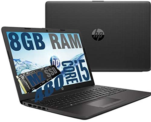 Notebook HP i5 250 G7 Portatile Display Full HD da 15.6″ Cpu Intel Quad core i5-1035G7 1,6Ghz a 3,7Ghz /Ram 8Gb DDR4 /SSD M2 512GB /VGA INTEL UHD /Hdmi Dvd Rw Wifi Bluetooth /Windows 10 pro