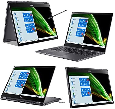 Acer Spin 5, Touchscreen, SP513-55N-57CG PC Portatile, Notebook, Intel Core i5-1135G7, Ram 8 GB, 512 GB PCIe SSD, Display 13.5″ QHD IPS Touch, Intel EVO, Grafica Intel Iris Xe, Windows 10 Professional