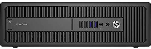 HP EliteDesk 800 G1 – Computer desktop (Intel Core i5 – 4570, 16 GB di RAM, HDD da 500 GB, lettore DVD, Windows 10 Pro ES 64), colore nero (Ricondizionato)