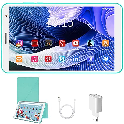 Tablet Android 10 Pie Tablets 3GB RAM + 32 GB ROM/128GB Espandibili – Certificato Google GMS – WIFI | Bluetooth | iWawa APP| Doppia Fotocamera Tablet