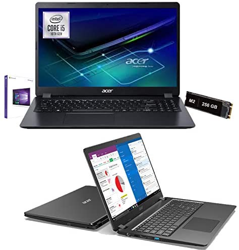 Notebook Pc Acer portatile Intel Core i5-1035G1 3.6 Ghz 10Gen. Display 15,6″ Full Hd 1920×1080,Ram 12Gb Ddr4,Ssd Nvme 256Gb M2,Hdmi, USB 3.0,Wifi,Lan,Bluetooth,Webcam,Windows 10 Pro,Antivirus