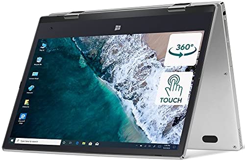 Computer Portatili, iProda Laptop PC, 11.6 Pollici Convertibile, Intel Quad Core N4100, Fino a 2.40 GHz4GB RAM, 64GB SSD, Windows 10 Pro, Ultra Sottile e Leggero con Custodia in Metallo