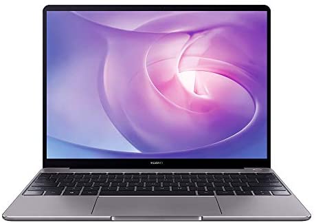 HUAWEI MateBook 13 Laptop, FullView Display 2K da 13 Pollici PC Portatile, AMD Ryzen 7 3700U, 16GB RAM, 512GB SSD, Windows 10, Huawei share, Fingerprint Unlock, Fast Charging, Layout Italiano, Grey