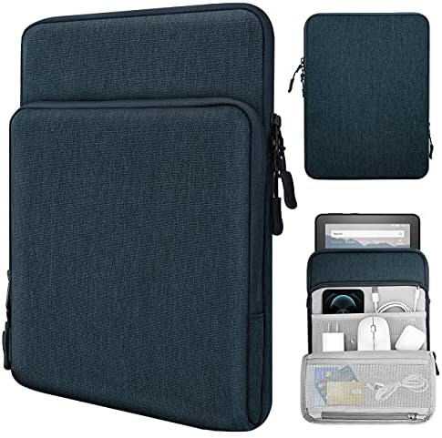 TiMOVO 8-9 Pollici Tablet Compatibile con iPad Mini 6, iPad Mini 5/4/3/2/1, Galaxy Tab A7 Lite 8.7/Tab A 8.0/Tab A 8.4, Fire HD 8 & 8 Plus 20200, Multe Tasche Tablet Borsa, Indaco