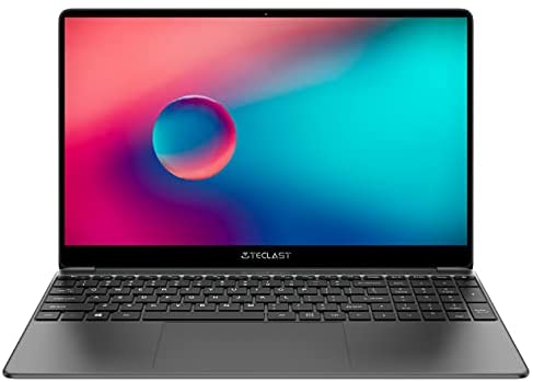 TECLAST F15S PC Portatile 15.6 Pollici Notebook Laptop 6GB RAM 128GB ROM(TF 1 TB espandibile), 1920×1080 FHD, 2.4GHz Intel Celeron Apollo Lake J3455 Window 10, 38000mWh, 5G WiFi+Bluetooth+USB 3.0