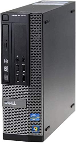 PC Computer DELL 7010 SFF Intel Core i5-3470 Ram 8GB Hard Disk 500GB Lettore DVD Windows 10 Pro (Ricondizionato)