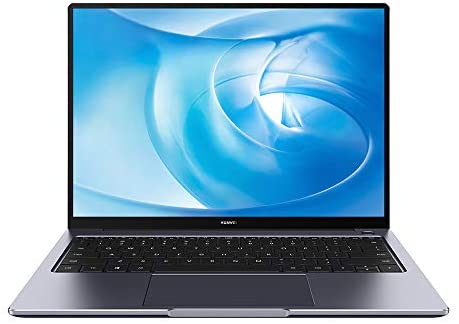 HUAWEI MateBook 14 Laptop, Ultrabook DisplayFullView 2K, Intel i5-10210U, 8GB RAM, SSD da 512GB, lettore impronte digitali, Huawei Share, Windows 10 Home, Space Gray, Layout Italiano