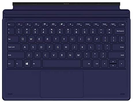 TECLAST X6PLUS Tastiera Custodia Cover, Slim Pelle PU Custodia Case QWERTY Layout con Rimovibile Wireless Keyboard Tastiera Tablet PC X6PLUS Nero