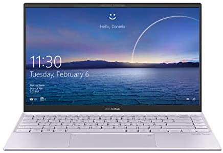 Asus Zenbook 14 UX425EA#B08CKQSCY5, Notebook alluminio, Monitor 14″ FHD Anti-Glare, Intel Core 11ma Generazione i5-1135G7, RAM 8GB, 512GB SSD PCIE, Grafica Intel Iris Xe, Windows 10 Home, Lilac Mist