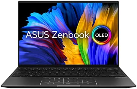 ASUS ZenBook 14 UN5401QA#B09R2963MN, Notebook in alluminio con Monitor 14″ Touchscreen OLED 2,8K Glossy, AMD Ryzen 7 5800H, RAM 16GB, 512GB SSD PCIE, Windows 11 Home, Jade Black