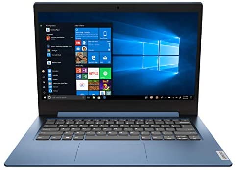 Lenovo IdeaPad 1 Notebook – Display 14″ HD (Processore Intel Celeron N4020, 128 GB SSD, RAM 4 GB, Windows 10 Home in modalità S) – Ice Blue