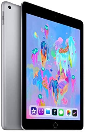 Apple iPad 9,7 (6th Gen) 32GB Wi-Fi + Cellular – Grigio Siderale – Sbloccato (Ricondizionato)