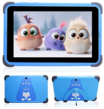 Tablet Bambini 7 pollici, weelikeit Android 11.0 compresse per bambini, 2GB RAM 32GB ROM bambini Tablet con WiFi, IPS HD Display, controllo parentale, costruito in Kid-Proof Case, con stilo (blu)