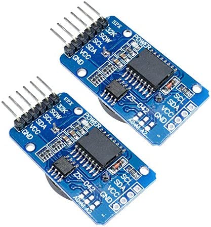 Diymore DS3231 AT24C32 IIC I2C Time Clock Memory RTC Module (2 pezzi, senza batteria)
