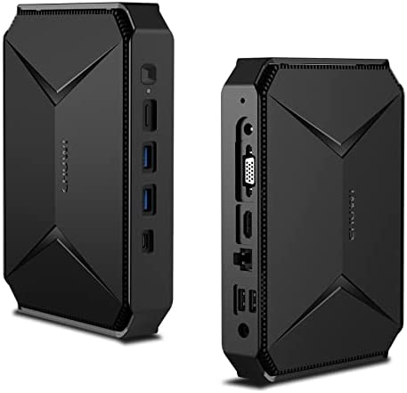 Chuwi Herobox Mini PC Intel Gemini-Lake J4125 Desktop Windows10 OS Quad Core 64 bit fino a 2,7 GHz 8 GB di RAM 256GB di ROM BT 4.0 e Dual WiFi Porta HDMI e VGA,USB3.0,USB 2.0