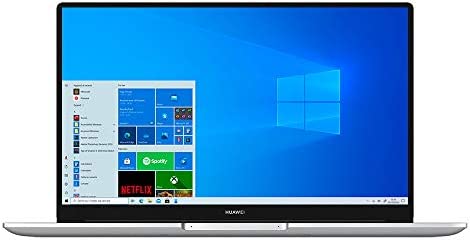 Huawei Matebook D15 Laptop, 15.6 Pollici Full View 1080P Fhd Notebook Pc Portatile, Intel Core I5-10210U, Argento