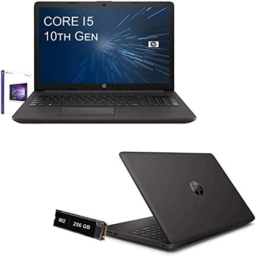 Notebook Pc Hp portatile Intel Core i5-1035G1 3.6 Ghz 10Gen. Display 15,6″ Hd,Ram 8Gb Ddr4,Ssd Nvme 256 Gb M2,Hdmi,USB 3.0,Wifi,Lan,Bluetooth,Webcam,Windows 10 Pro, Antivirus