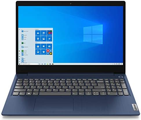 Lenovo IdeaPad 3 Notebook, Display 15.6″ FullHD, Processore Intel Core i5-10210U, 256 GB SSD, RAM 8 GB, Windows 10, Abyss Blue