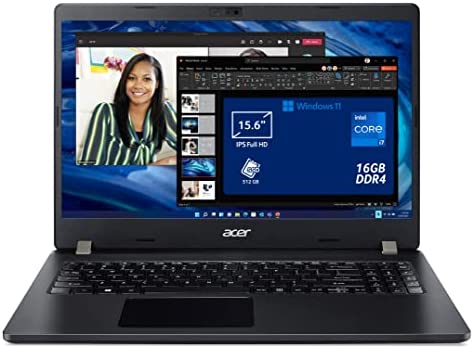 ACER TravelMate P2 TMP215-53-73LV Pc Portatile, Notebook con Processore Intel Core i7-1165G7, Ram 16 GB DDR4, 512 GB PCIe NVMe SSD, Display 15.6″ IPS FHD, Scheda Grafica Intel Iris Xe, Windows 11 Pro