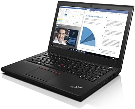 Lenovo ThinkPad X260 2.3GHz i5-6200U 12.5pollici 1366 x 768pixels Black – notebooks (i5-6200U, ThinkPad UltraNav Windows 10 Pro) (Ricondizionato)