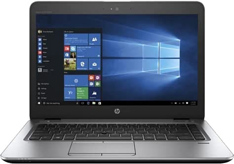 HP Elitebook 840 G4 – 14 FHD, Intel i5, 8 GB DDR4, 256 GB SSD, Windows 10 Pro, tastiera QWERTY (Renewed)