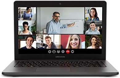 MEDION E14409, Intel Core i3-1005G1, RAM 4 GB, SSD 128 GB, Scheda Grafica Intel UHD, Schermo 14″” HD LCD, Windows 10s, 1 porta USB 2.0, 2 porte USB 3.0