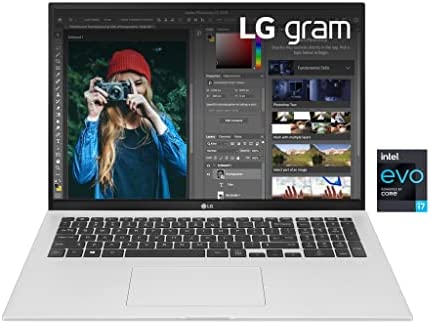 LG Gram 17Z90P, Display 17″ Quad HD 16:10 IPS, 2560 x 1600, Intel EVO i7-1165G7, RAM 16GB DDR4, SSD 512GB, Intel Iris Xe, Batteria 80Wh, Thunderbolt4, Win11 Home, Tastiera Italiana, 1350 g, Silver