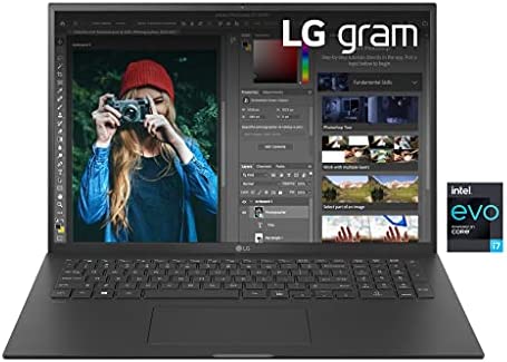 LG Gram 17Z90P, Display 17″ Quad HD 16:10 IPS, 2560×1600, Intel Core i7-1165G7, RAM 16GB DDR4, SSD 512GB, Intel Iris Xe, Batteria 80Wh, Thunderbolt4, Win10 PRO, Tastiera Italiana, Peso 1350g, Black