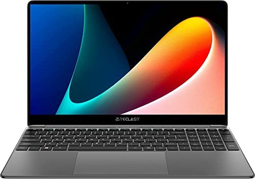 TECLAST F15S PC Portatile 15.6 Pollici Laptop 6GB RAM 128GB ROM Notebook (1TB Espandibile), Fino a 2.80GHz Intel Celeron N4020 Window 10, 1920×1080 FHD, Bluetooth+5G WiFi+USB 3.0+38000mWh