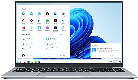 KUU G5 Notebook, schermo IPS HD da 15,6 pollici Processore AMD Ryzen 7 5800U fino a 4,4 GHz CPU Finestra 11 OS 16 GB DDR4 RAM 512 GB SSD Tastiera retroilluminata full-size Notebook