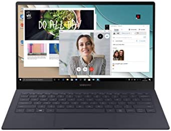SAMSUNG Galaxy Book S NP767XCM-K02DE Notebook/Portatile Netbook Grigio 33,8 cm (13.3″) 1920 x 1080 Pixel Touch Screen Qualcomm Snapdragon 8 GB LPDDR4-SDRAM 256 GB Flash Windows 10 Home