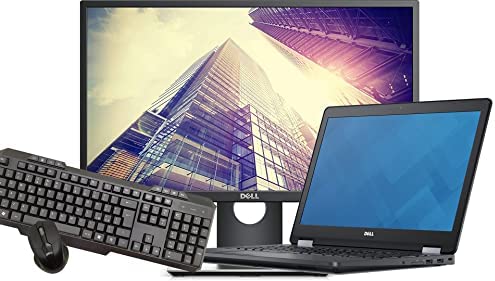 Bundle Dell Latitude E5570 Notebook 15.5″ Full HD| Intel Core i5-6300HQ 2.3Ghz | 16Gb Ram | 256Gb SSD | Windows 11 Pro Tastiera ITA + Dell P2217H Monitor LED IPS 22″ FullHD (Ricondizionato)