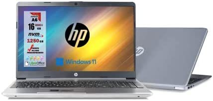 Notebook PC portatile HP 255 G8 display 15.6″ Cpu Amd A6 3050U, fino a 3,20 GHz Burst Mode Ram 16 GB DDR4 , SSHD 1250GB NVMe, Bluetooth, WIFI,[Layout Italiano] Windows 11 Pro