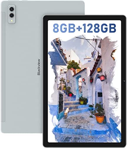 Blackview Tab 11 Tablet 10.4″ FHD+ 2K Display, 8GB+128GB (TF 512GB), T618 Octa-Core Tablet Android 11, 6580mAh, 2000 * 1200, Fotocamera 13MP+8MP, 5G WiFi+4G Dual SIM Tablet PC, Face ID/OTG/GPS/BT5.0