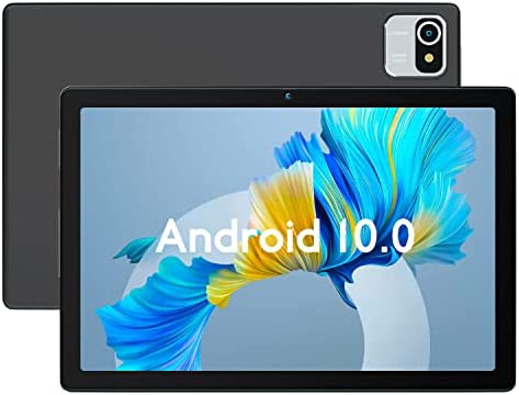Tablet Android da 10 Pollici con Sistema Operativo Android 10.0, Tablet PC con 2 GB RAM+ 32 GB ROM Espansione SD da 128 GB 6000mAh WIFI GPS Doppia Fotocamera, Grigio