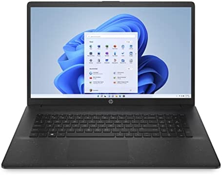 HP – PC 17-cp0001sl Notebook, AMD Ryzen 7-5700U, RAM 16GB DDR4, SSD 512GB NVME, AMD Radeon Integrata, Display 17.3” FHD IPS, Antiriflesso, Wi-Fi, BLE, Lettore Impronte Digitali, Windows 11, Nero
