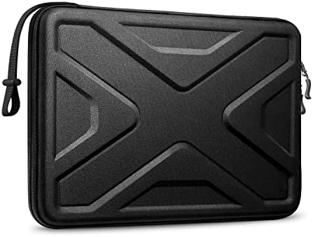 SITHON Porta PC Borsa, Sottile Rigida Custodia Protettiva per 16″ Macbook Pro, ASUS VivoBook 15.6″, Lenovo Notebook/Ideapad 3 15.6″, HUAWEI MateBook D15, Acer Aspire 3 15.6″, HP 15.6”, Nero