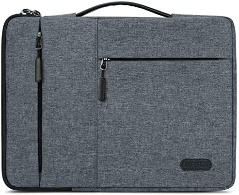 Lubardy Custodia PC 15-15,6 Pollici Impermeabile Antiurto Borsa Porta PC per Macbook Pro 15,6 “Grigio