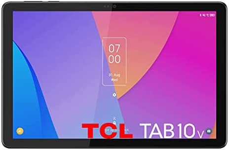 TCL TAB 10V Tablet 10 Pollici Android 11, ROM 128 GB RAM 4 GB, Display Full HD, Wi-Fi Tablet PC, Batterie 5500 mAh, Will Upgrade to Android 12