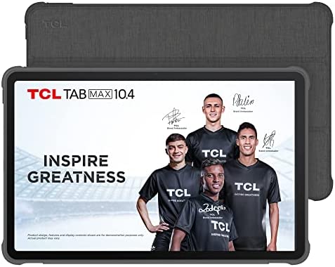 TCL TABMAX 10.4, Tablet 10.36 Pollici Android 11 FHD+ 2K Display, RAM 6GB + 256GB (fino a 512GB), 8000mAh, Wi-Fi Tablet PC, Non LTE, Fotocamera 13MP + 8MP